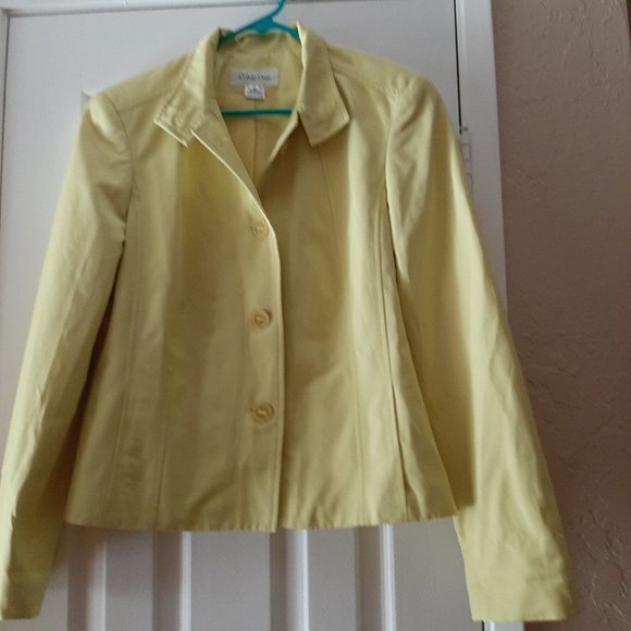 Light Colored Chartreuse Jacket - Picture 1 of 2